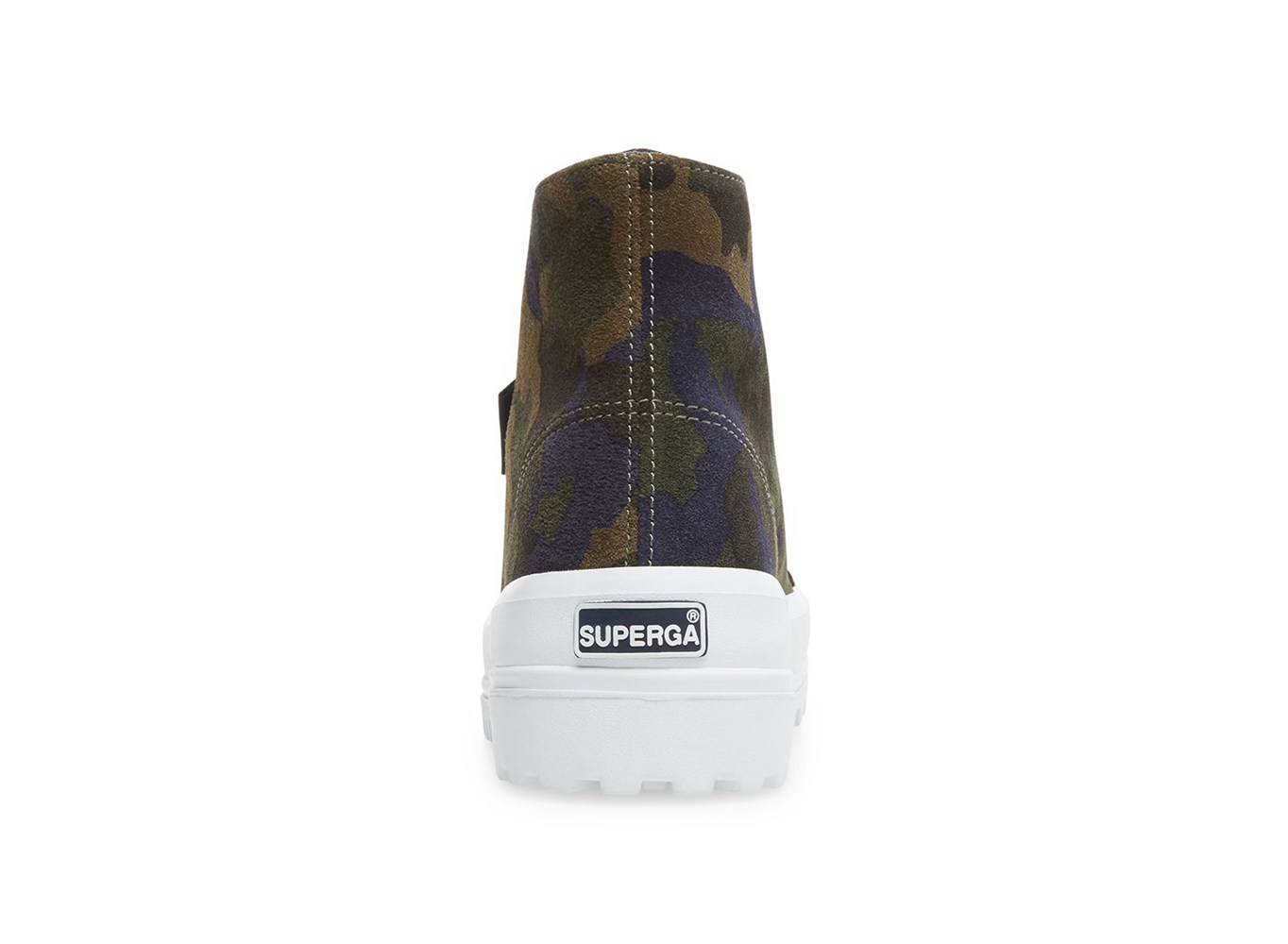 Superga Boots Womens - 2341 Suecamow - Camo - CTLDZ1406